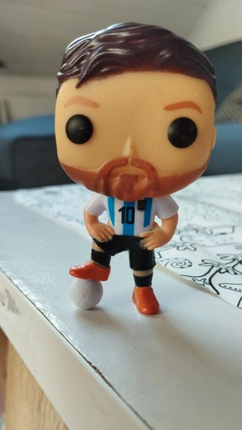 Figurine cartoon football neuve Lionel Messi argentine