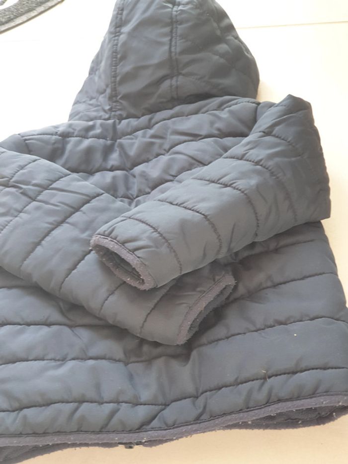 1 doudoune blouson kiabi bleu 5 ans 108-113 cm - photo numéro 7