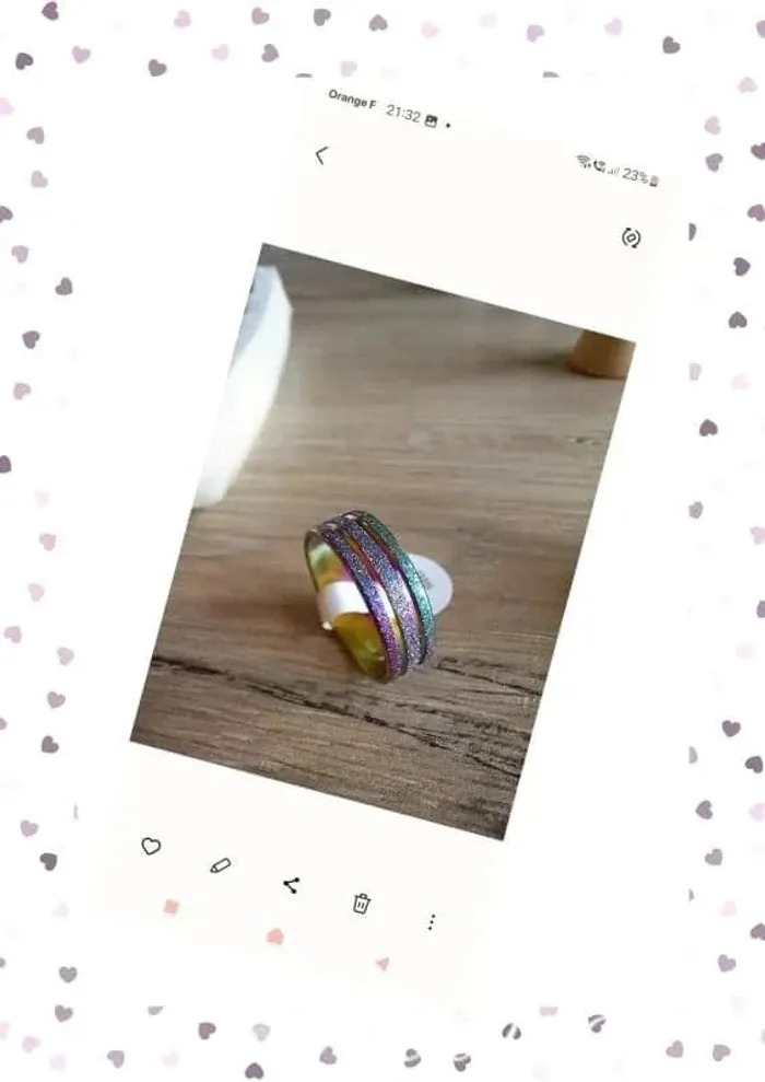 Superbe bague en acier inoxydable - photo numéro 3