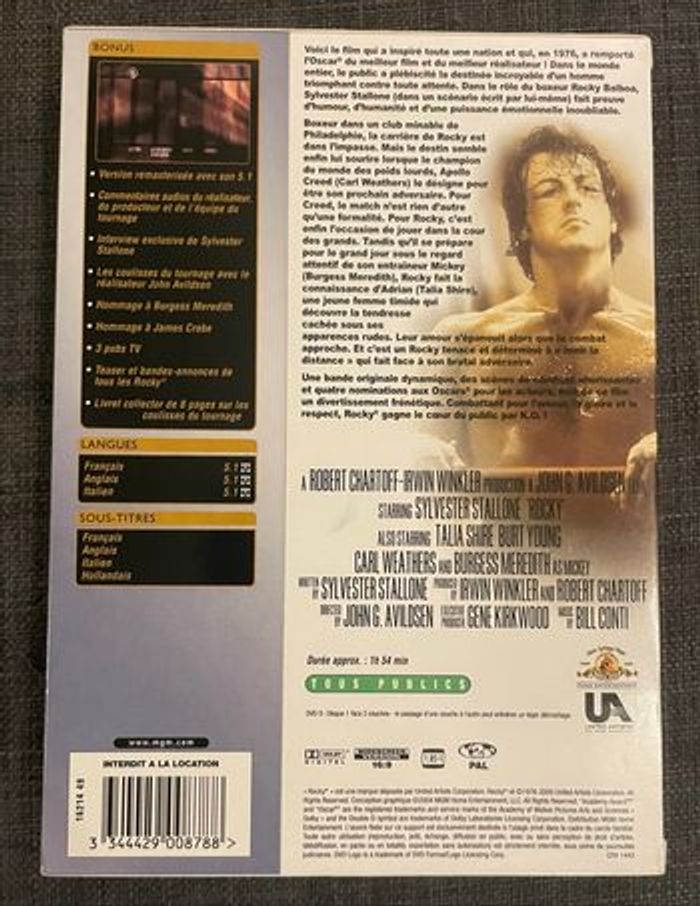 DVD Rocky - photo numéro 2