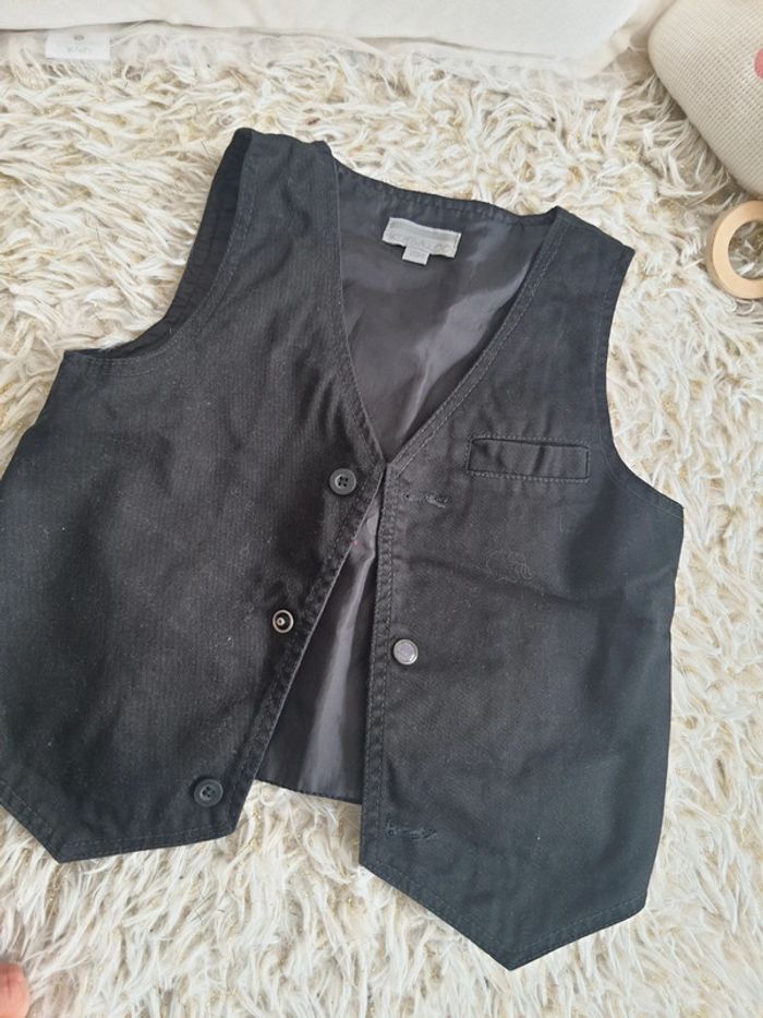 🌺 gilet bolero garçon 18 m - photo numéro 2