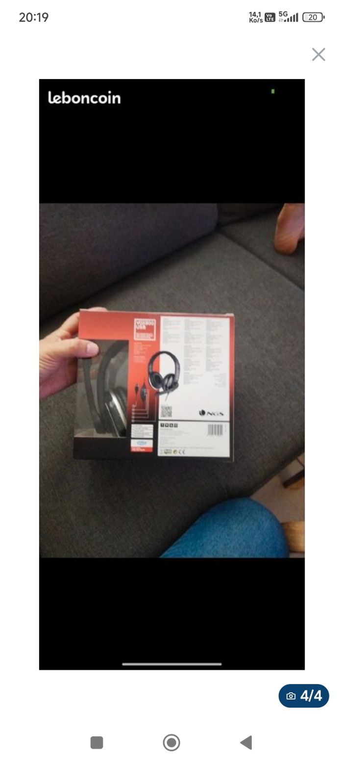 Casque audio neuf NGS - photo numéro 2