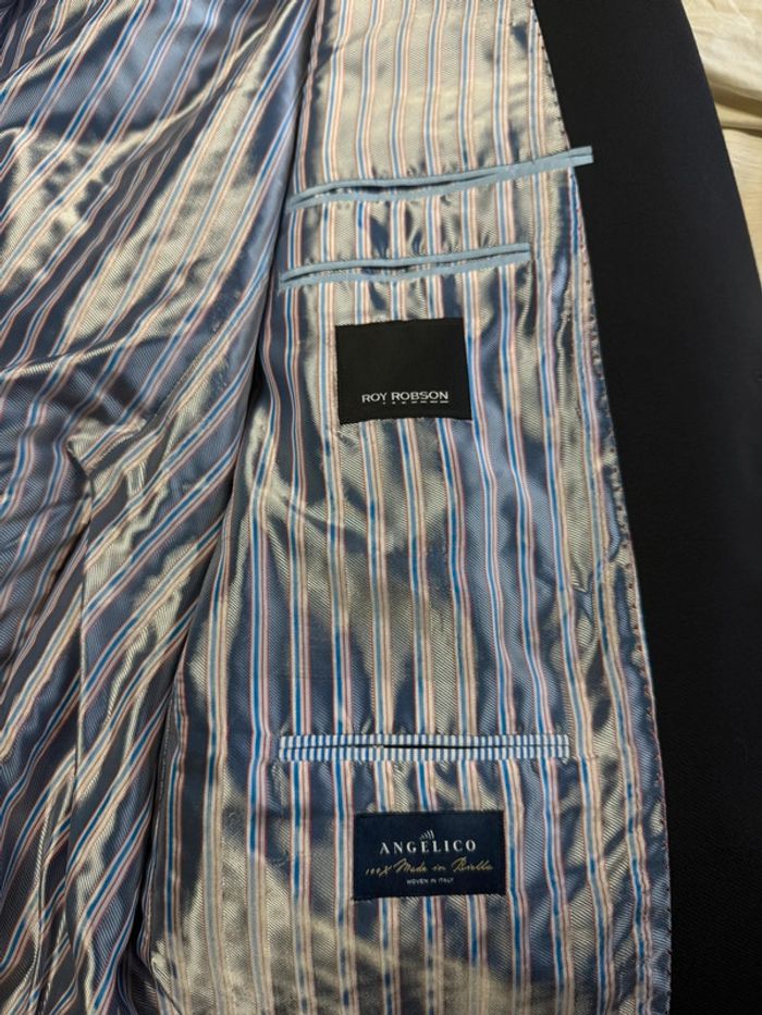 Roy robson - Blazer en laine, Bleu marine, taille 60 - photo numéro 4