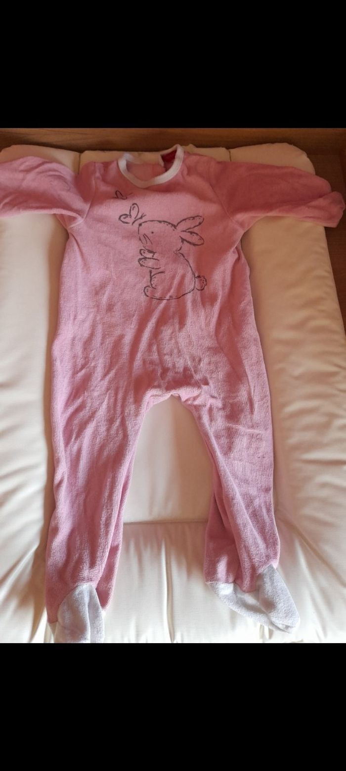 Pyjama lapin rose - photo numéro 2