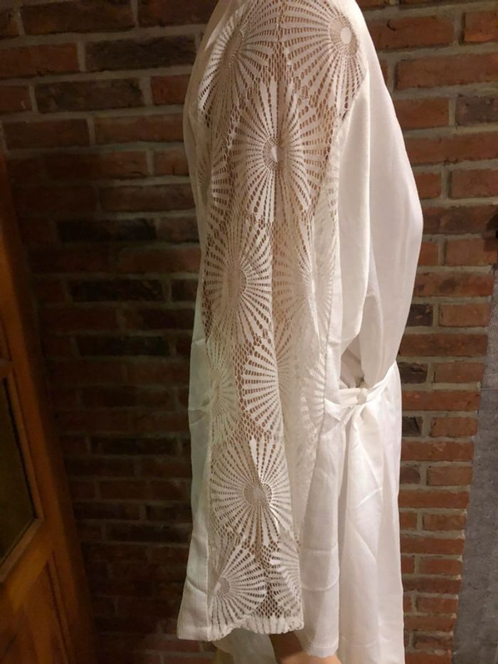 Déshabillé blanc Etam - n e u f - photo numéro 3