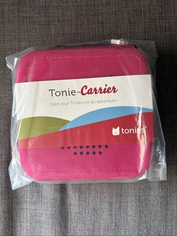 Pochette de transport Tonies rose