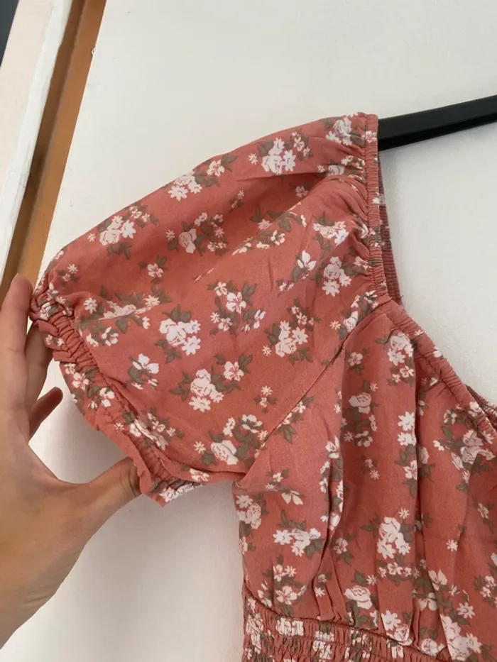 Robe d’été fleurie Holister en M - photo numéro 7