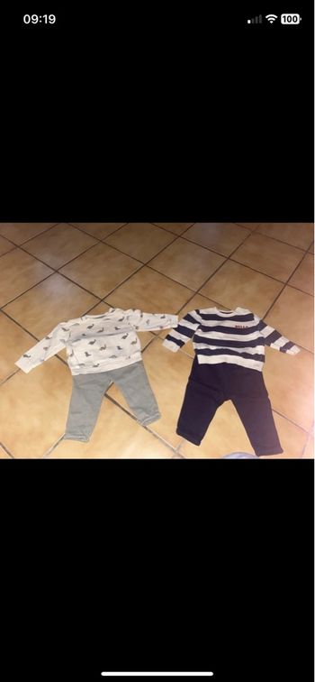 Lot  ensembles 9 mois 