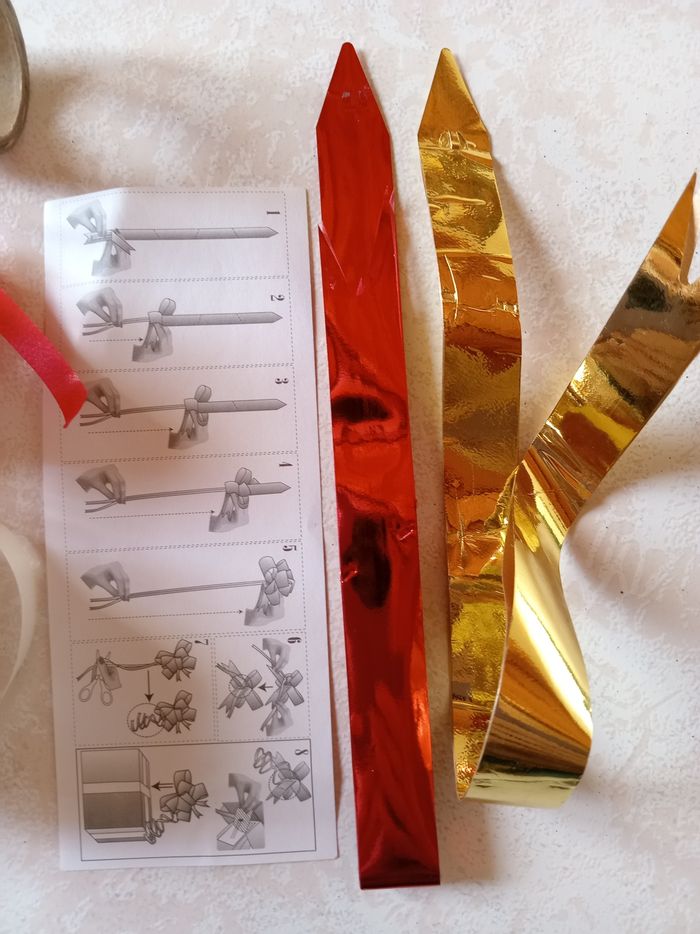 Lot rubans pour paquets cadeaux - photo numéro 2