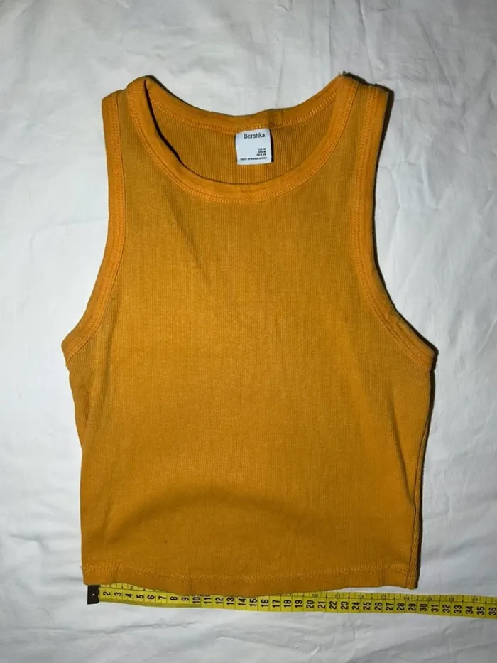 Top jaune bershka - photo numéro 2