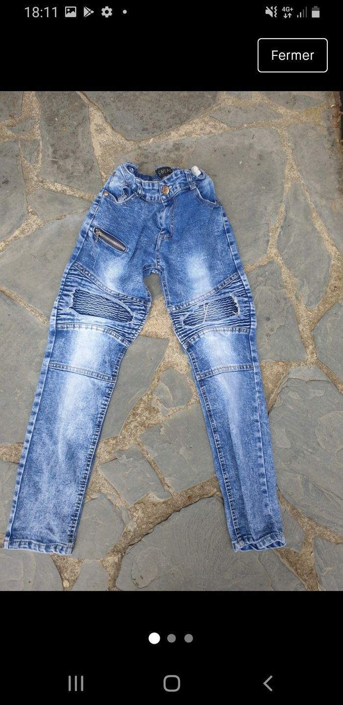 Superbe jean fashion 12a