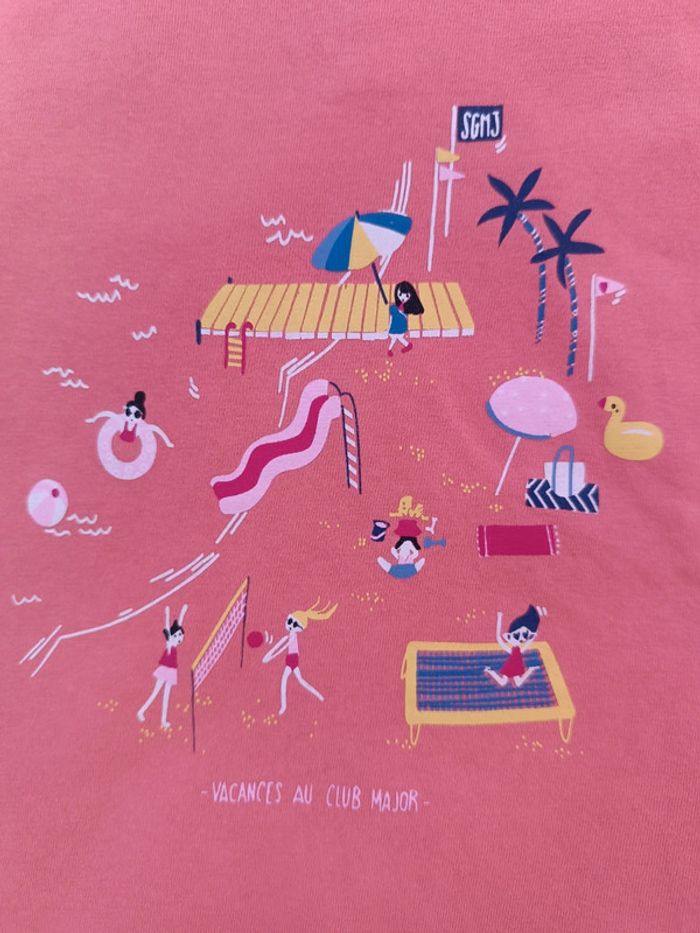 Tee shirt "à la plage" - photo numéro 2
