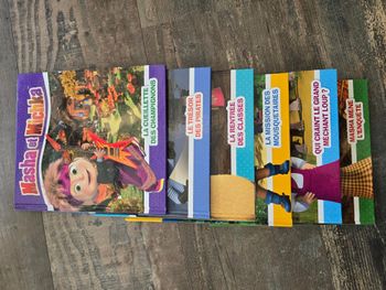 Lot 6 livres Masha et Michka