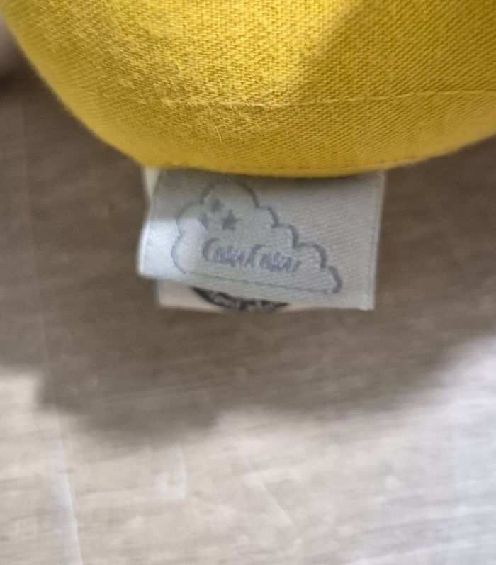 Hochet paon bois et tissus - photo numéro 6