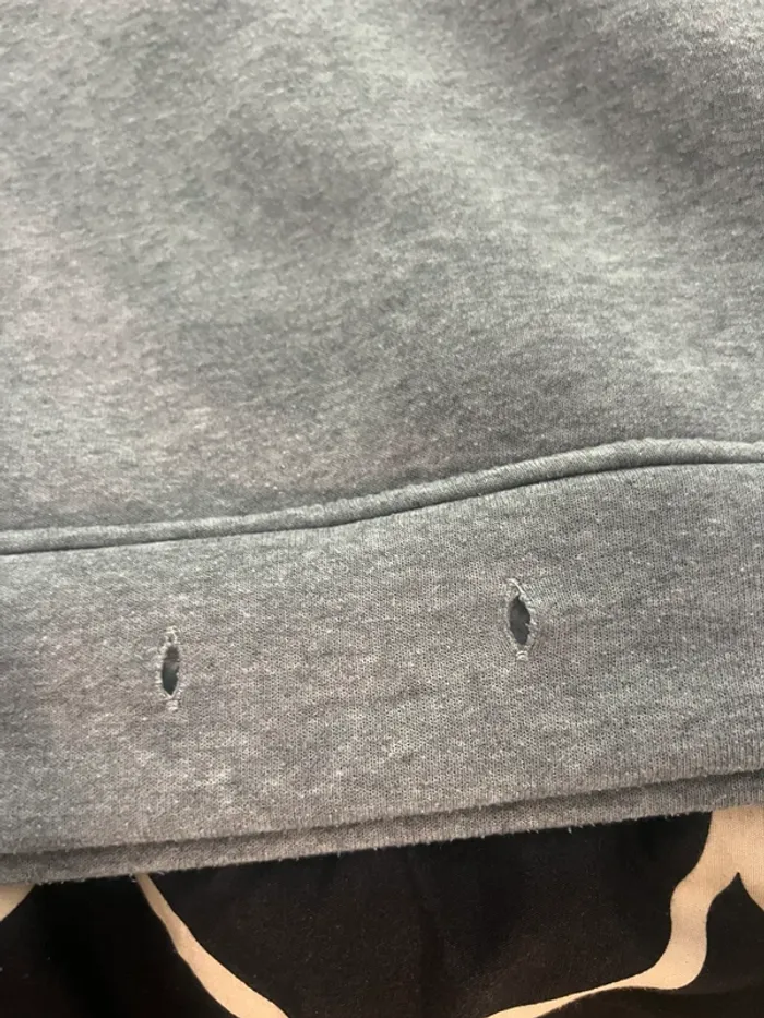 Robe sweat gris taille S/M - photo numéro 3