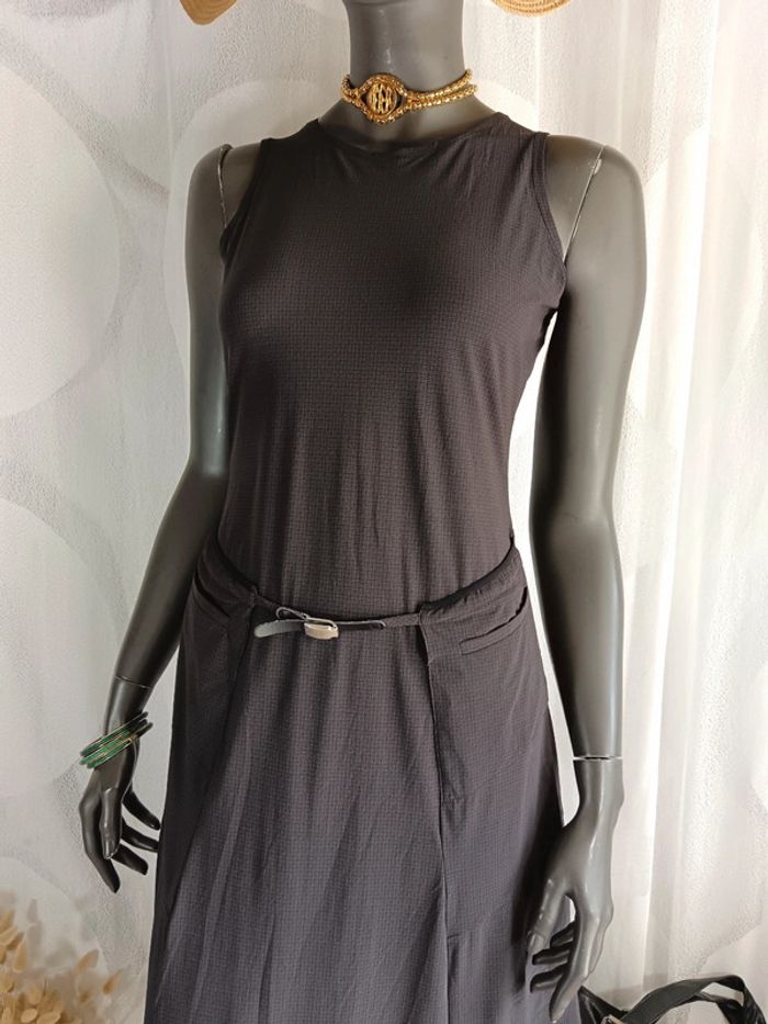 Marithé François Girbaud | Robe longue Cravatakiller | t. 40 - photo numéro 3