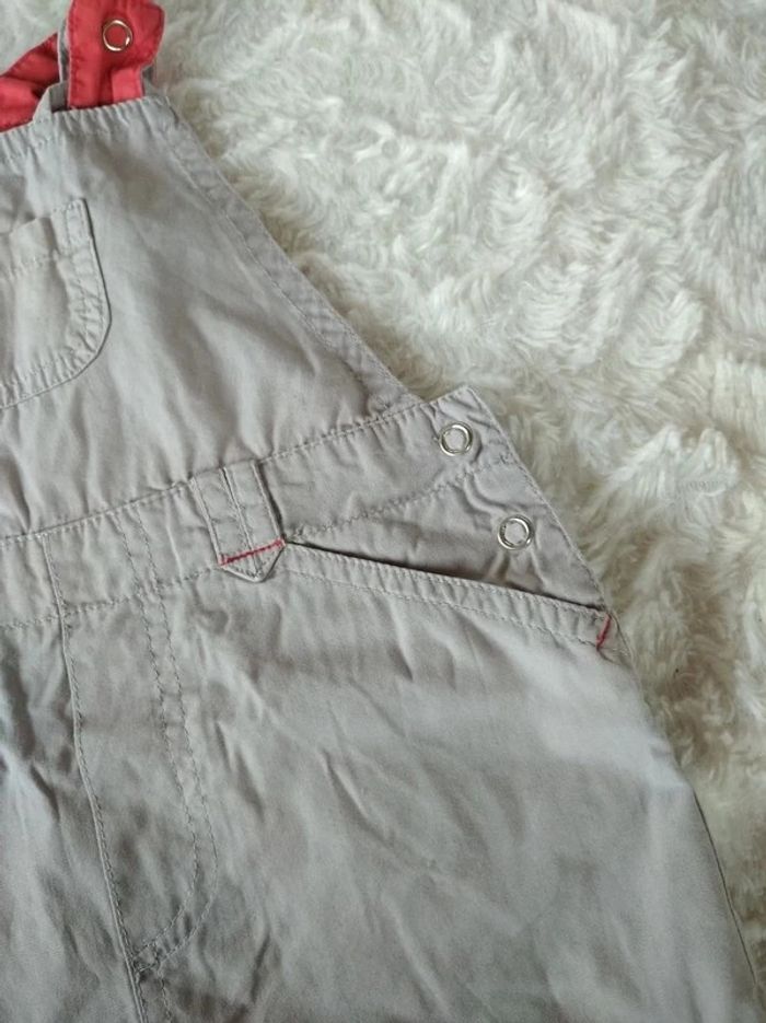 Salopette short Garçon 6 mois Âne Tissaia 100% coton - photo numéro 5