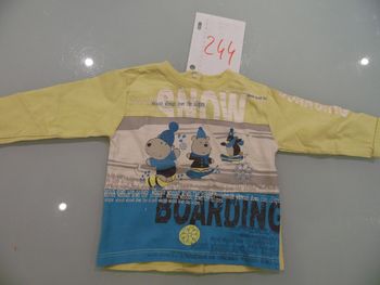 t-shirt 6 mois manche longue Kiabi