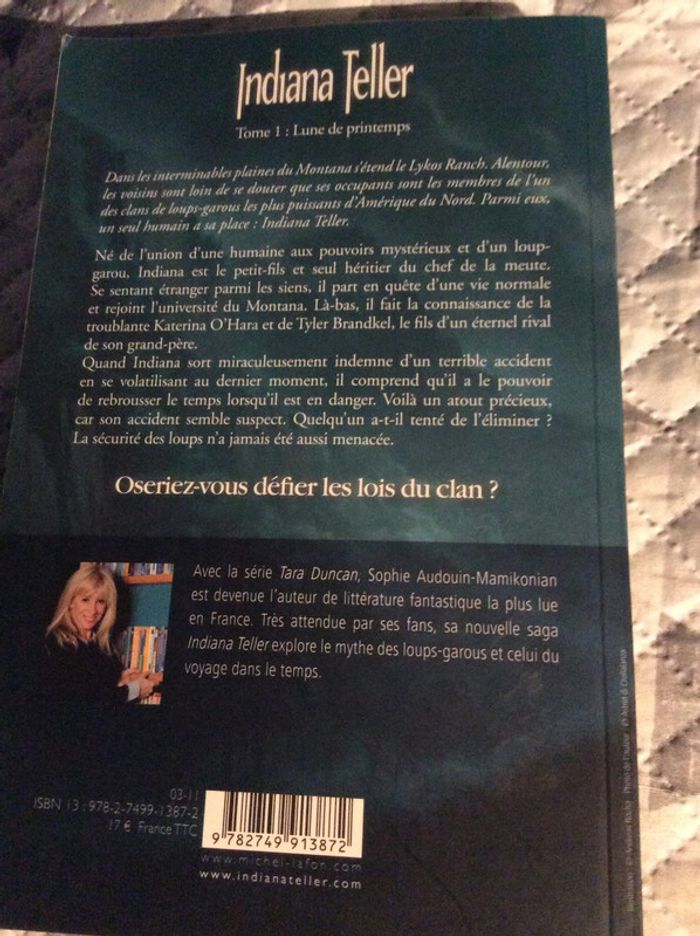 #Indiana Teller tome 1 lune de printemps par Sophie Audoin Mamikonian - photo numéro 3