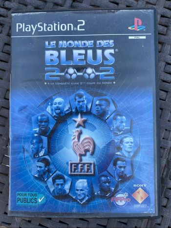 Jeu PS2 vintage  le monde des bleus