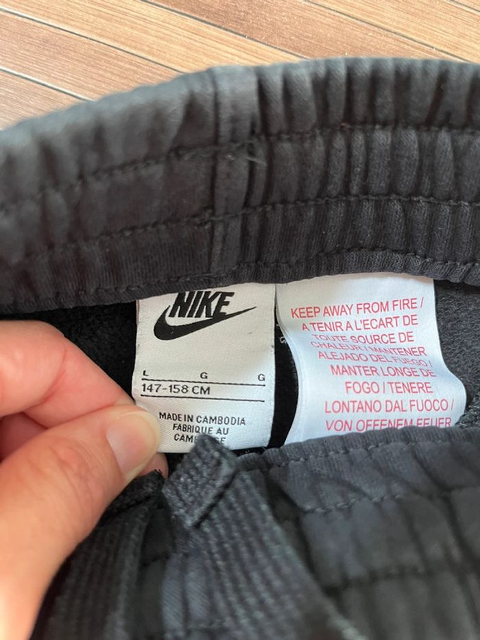 Bas de jogging noir Nike taille L 147-158cm - photo numéro 3
