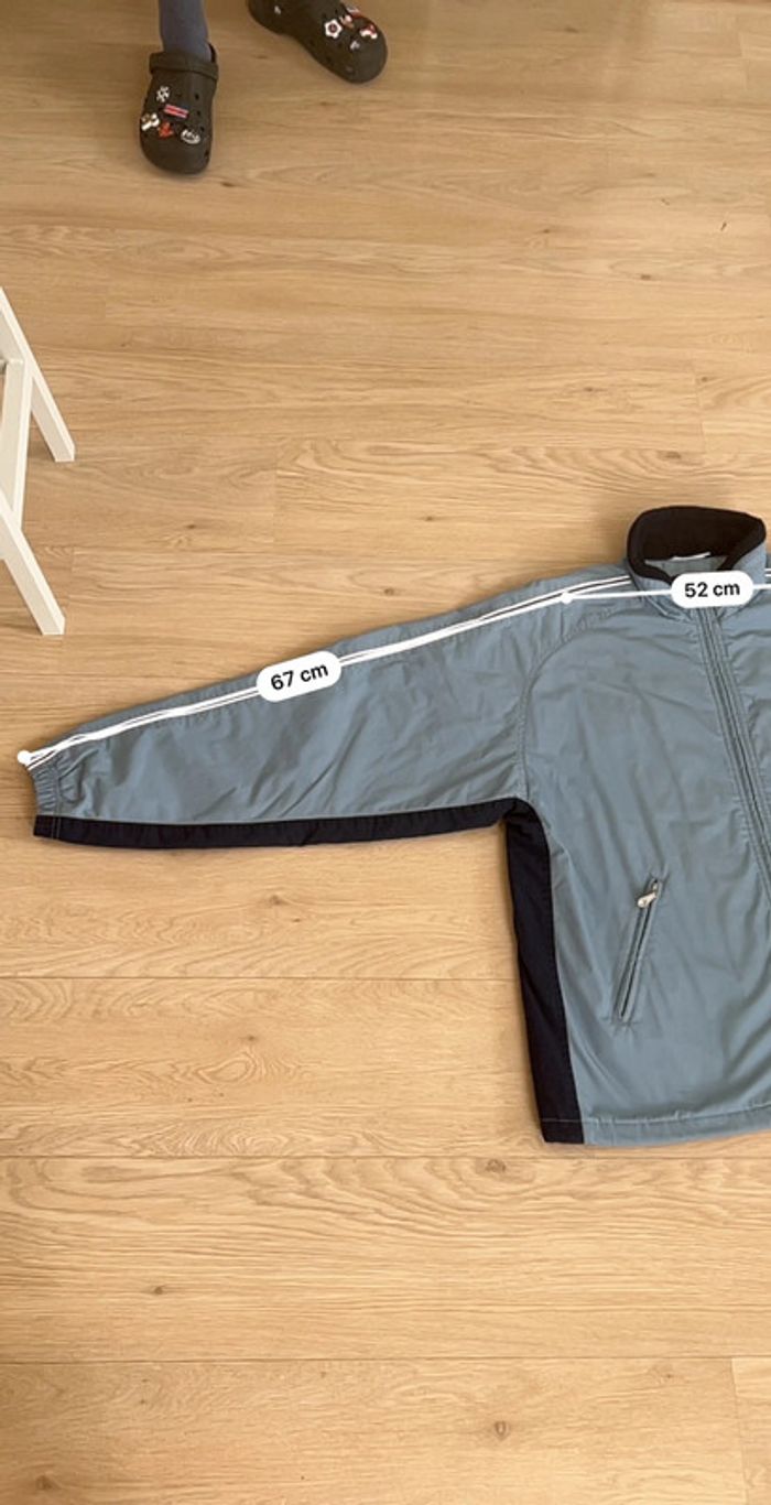 Veste Vintage Sergio Tacchini doublée – Années 90/2000 – Bleu clair – Taille XL (aussi L oversize) - photo numéro 7