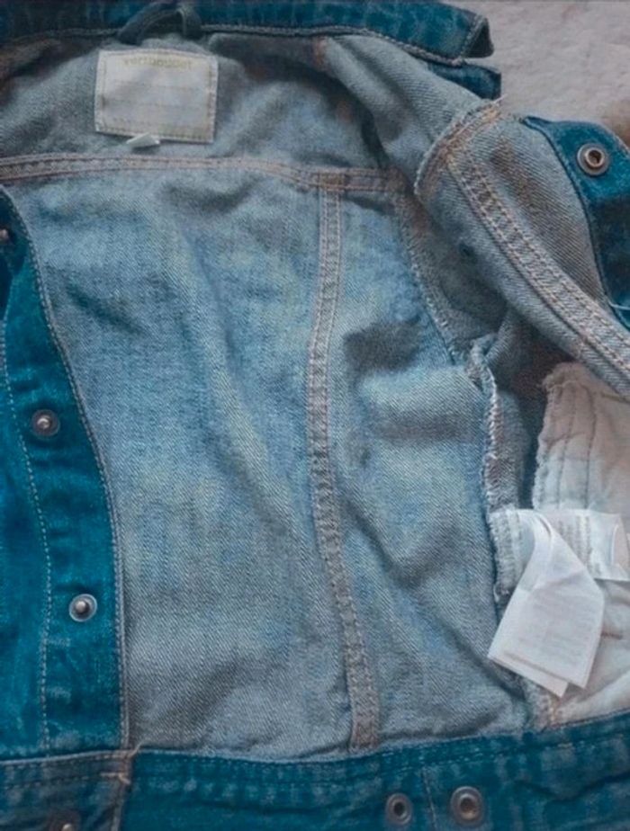 Veste en jean bleu denim Vertbaudet 5 ans - photo numéro 9
