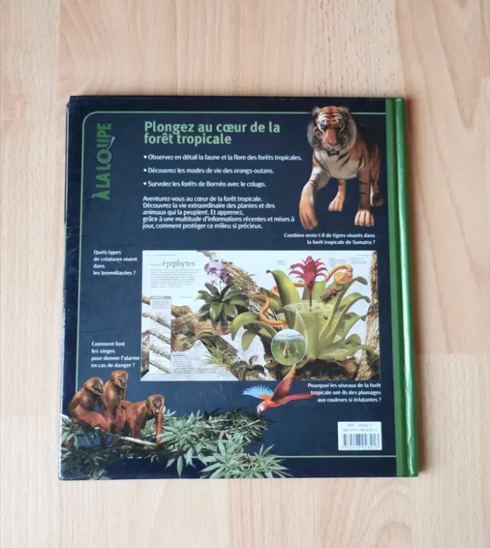 Livre encyclopédie La forêt vierge, à la loupe - photo numéro 3