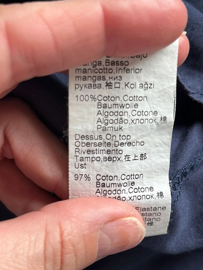 Chemisier cintrée marine one step S - photo numéro 6