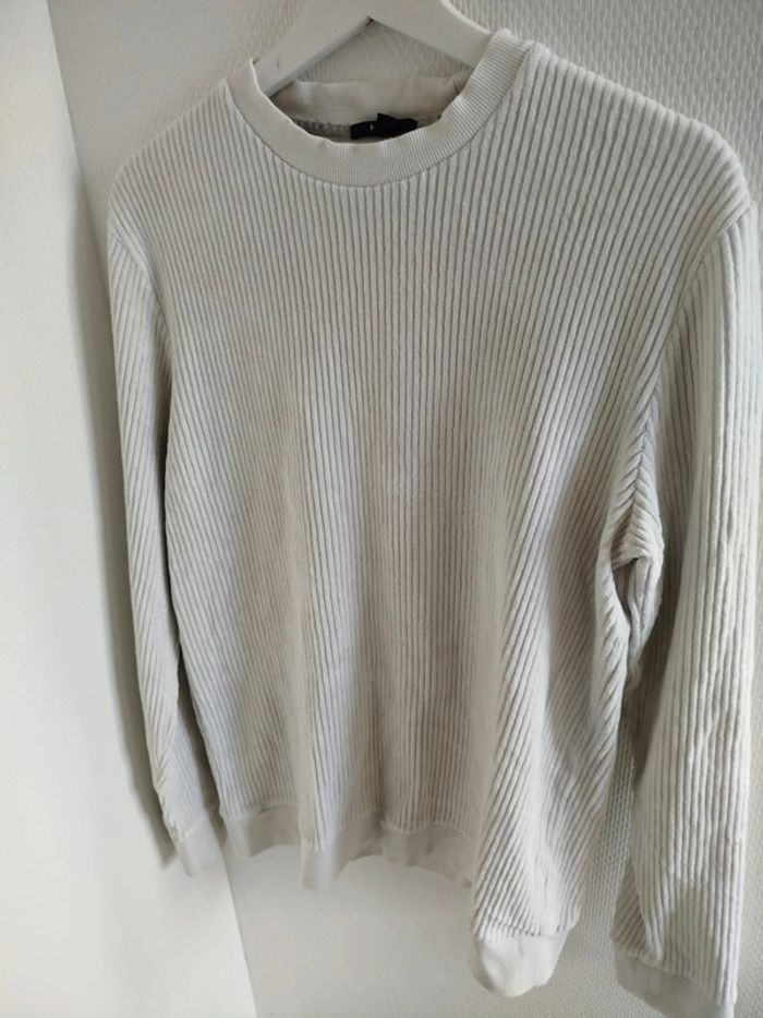 Sweat côtelé KIABI - Taille L