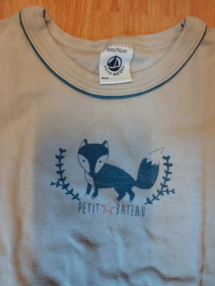 Tee shirt manches longues petit bateau 🧸 - photo numéro 2