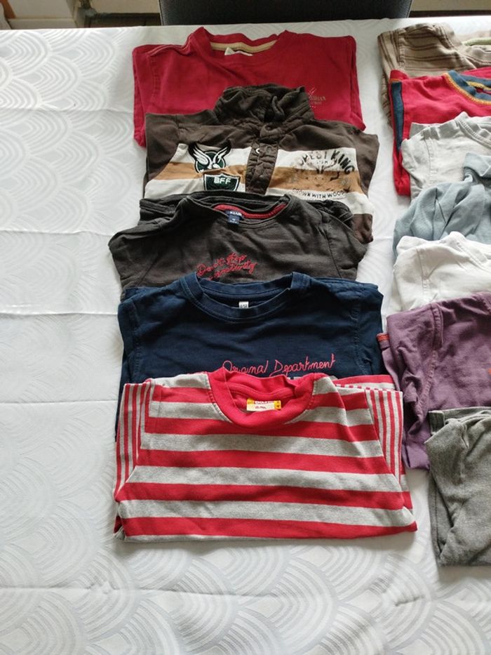 Lot tee shirt ml 4 ans - photo numéro 2