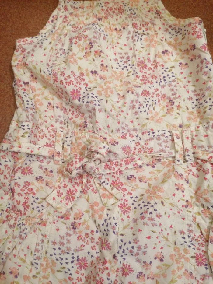 Salopette motif fleurs - photo numéro 3