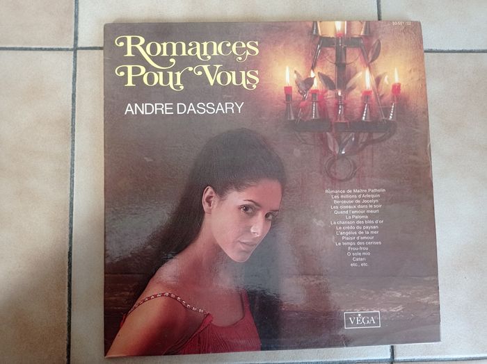 Vinyle "Romances pour vous" André Dassary