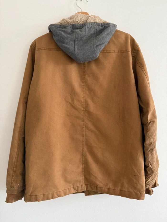 Veste à Capuche Dickies Vintage Taille S couleur marron camel - photo numéro 6
