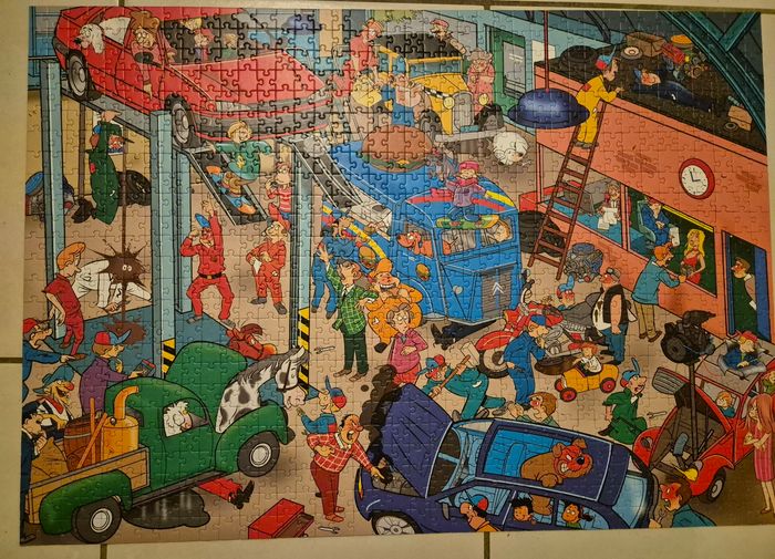 Puzzle Goliath That's Life Garage - photo numéro 2