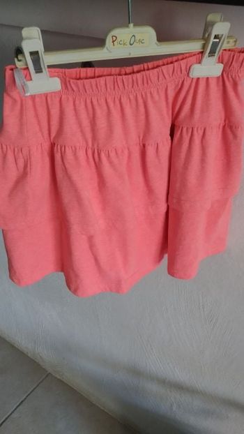 Jupe rose corail 11-12 ans