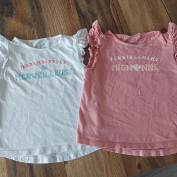 Débardeurs jumelles 