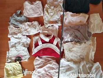 Lot naissance / 1 mois