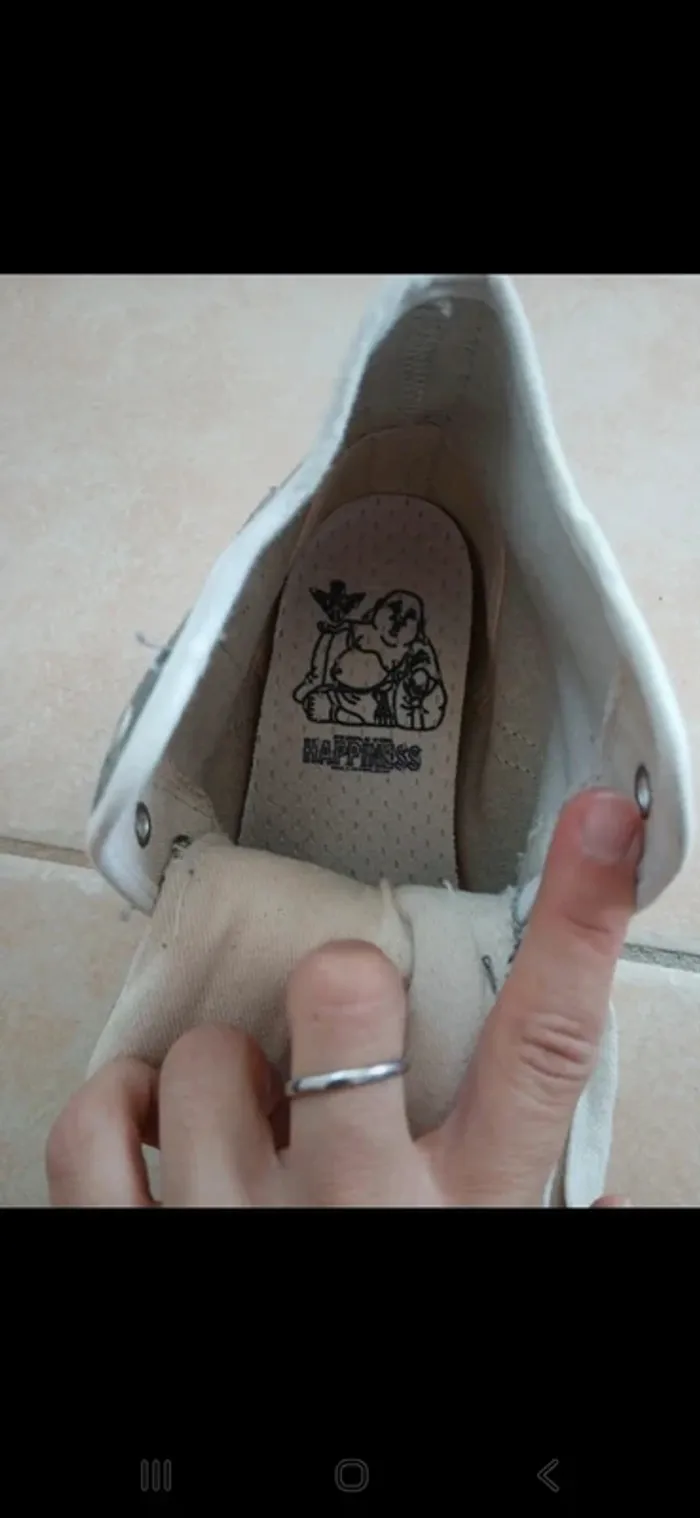 Baskets a talons compensés hapiness - photo numéro 6