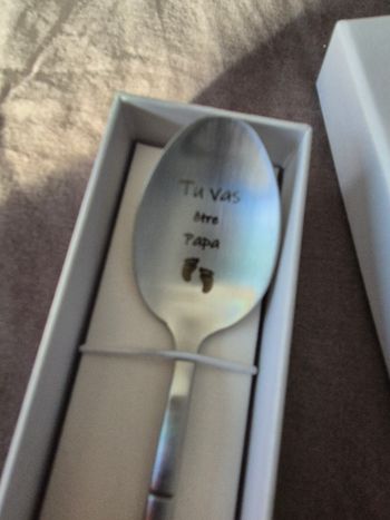 Cuillère annonce grossesse neuve
