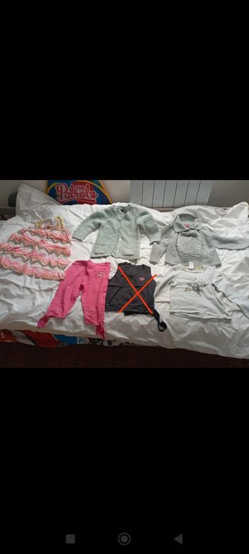 Lot 5 PCS fille 5 ans marques diverses  14€