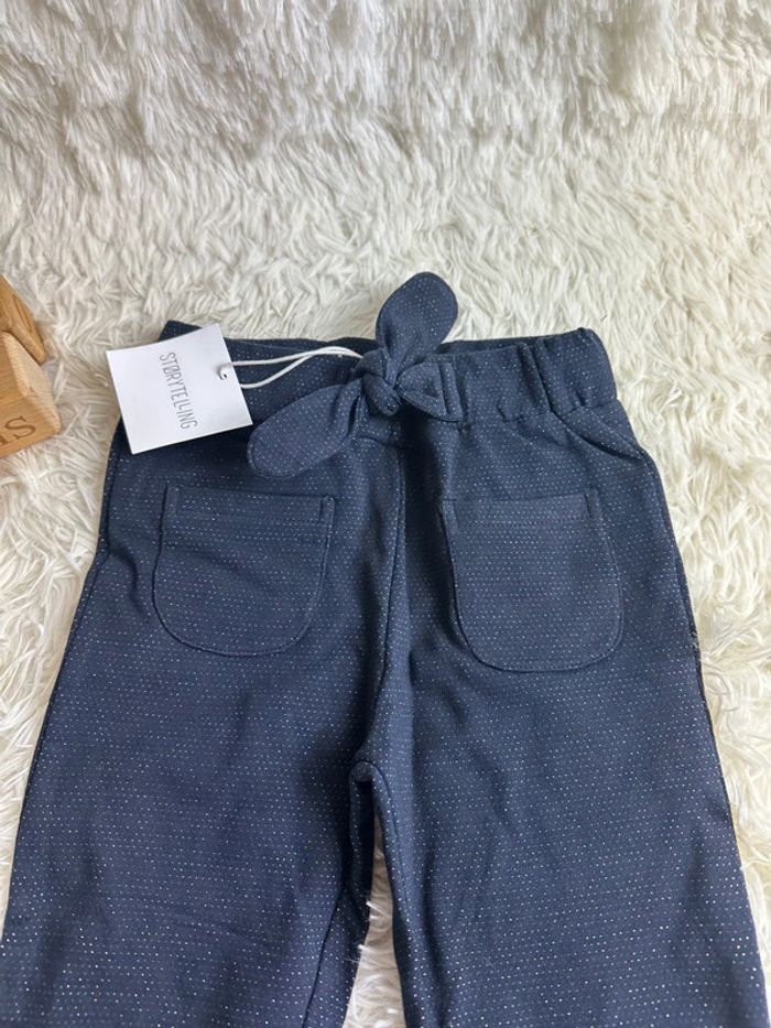 Pantalon bleu marine Storytelling taille 5 ans - photo numéro 4