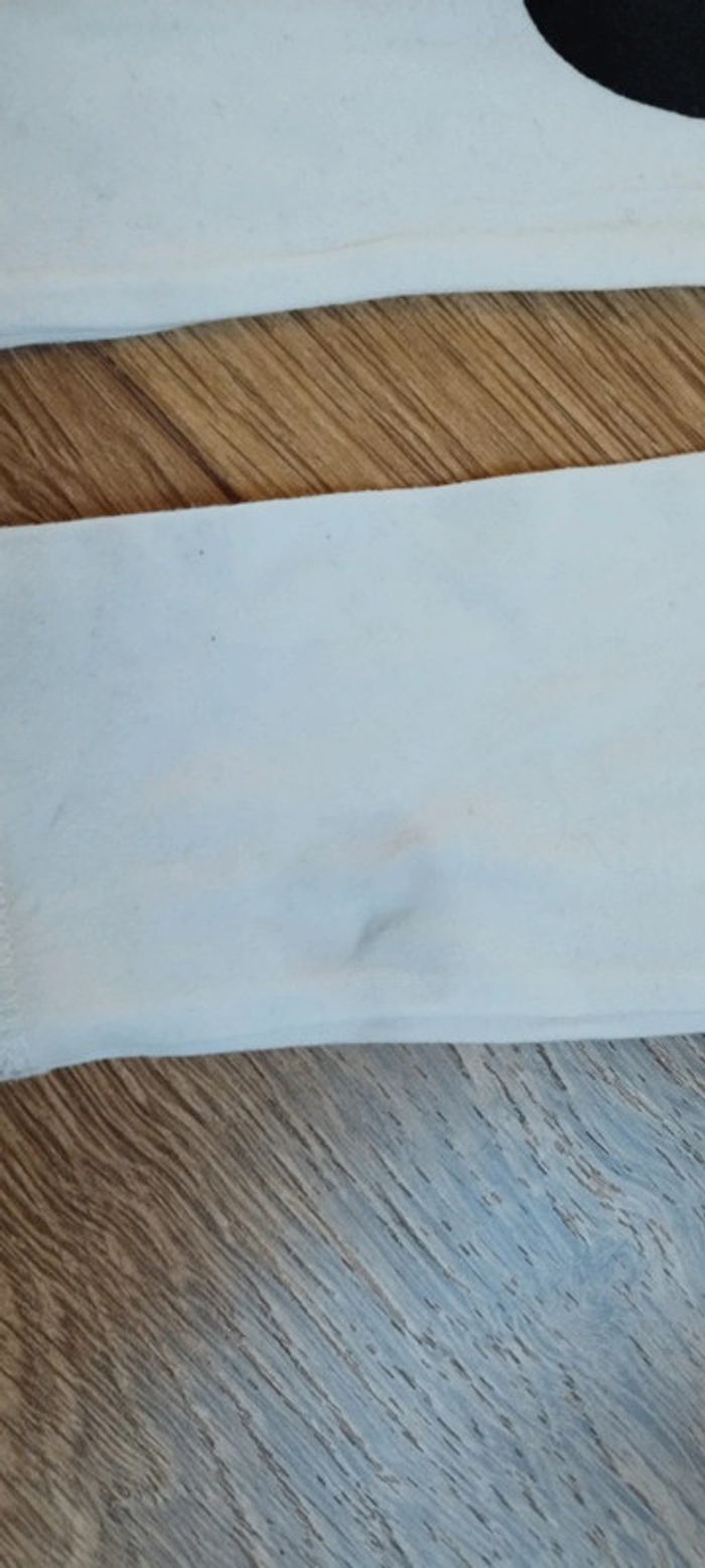 T-shirt manches longues blanc Minnie - 6 ans - photo numéro 3