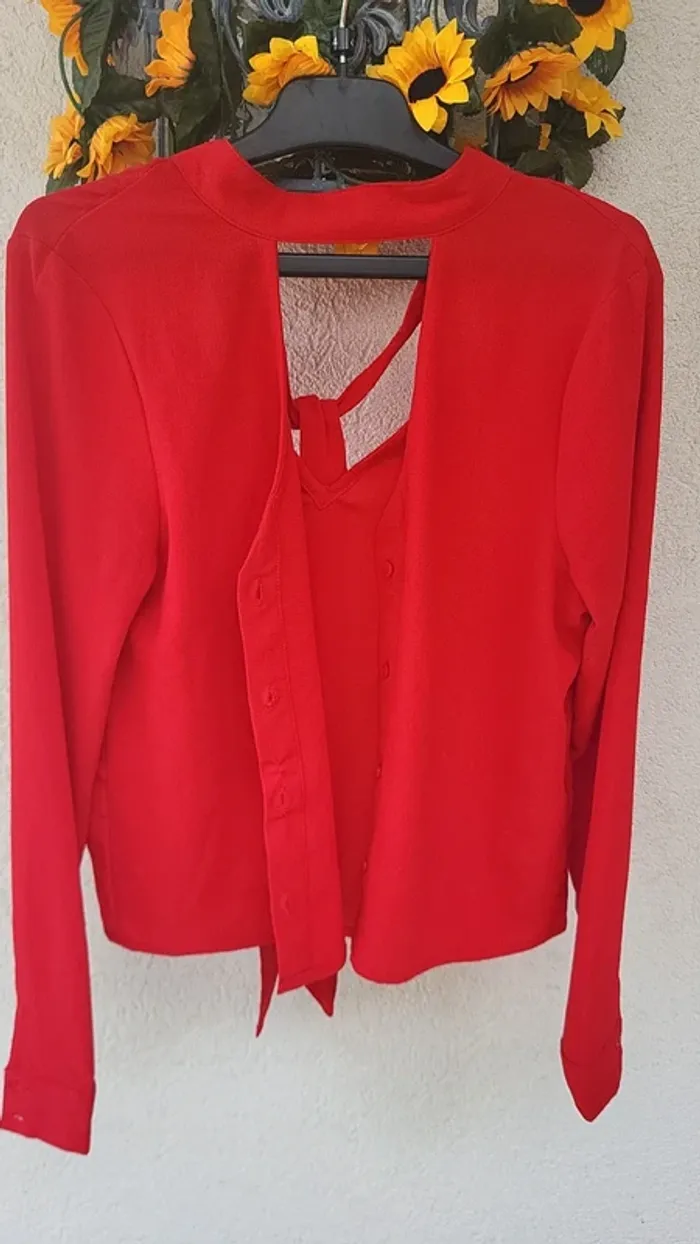 Top rouge - photo numéro 3