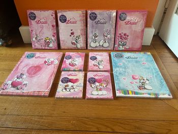 10 blocs Diddl Collection Cœur 2026