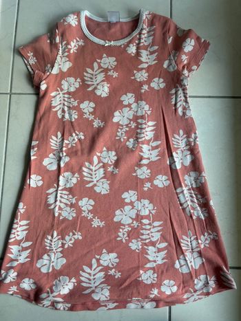 Robe de nuit petit bateau couleur brique