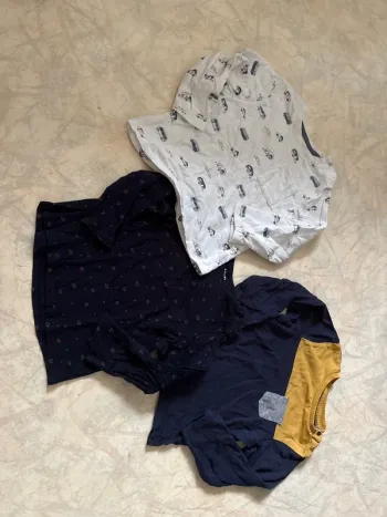 Lot de T-Shirt manches longues Bébé Garçon