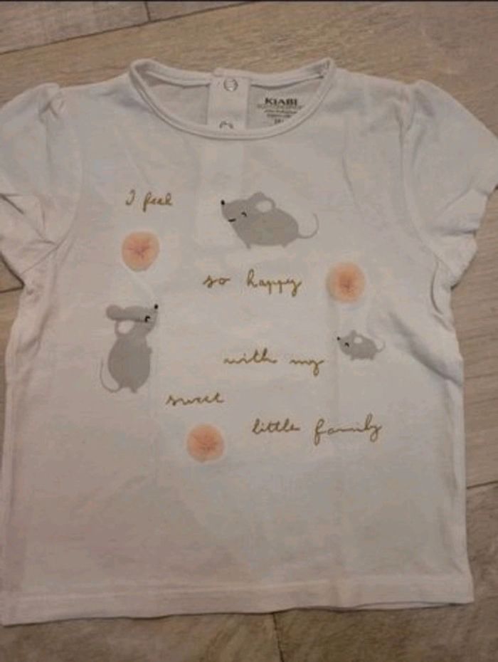 T-shirt manches courtes souris đ