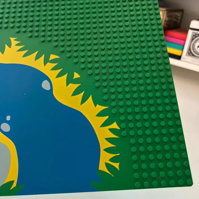 Lot 2 plaques lego 6025 6278 - photo numéro 4